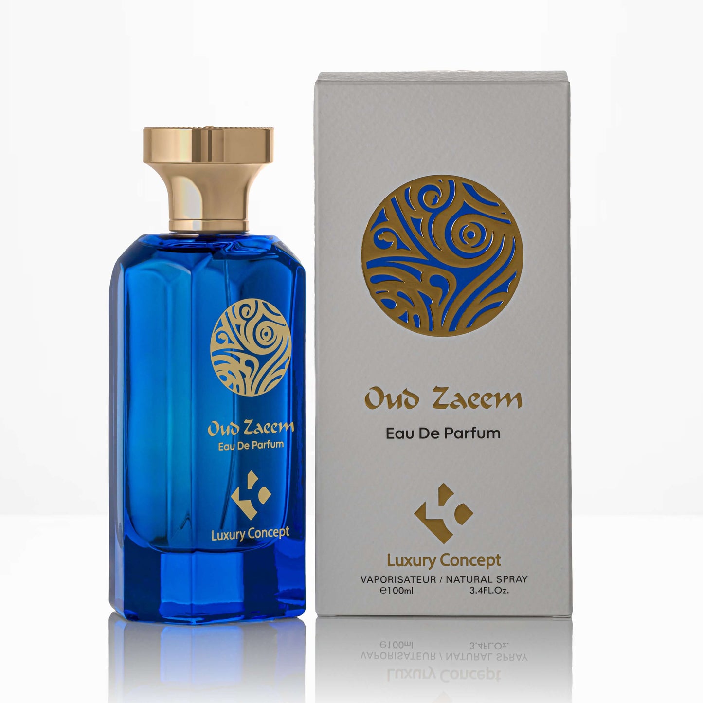 Oud Zaeem Eau de Parfum 100ml by Luxury Concept with elegant outer packaging