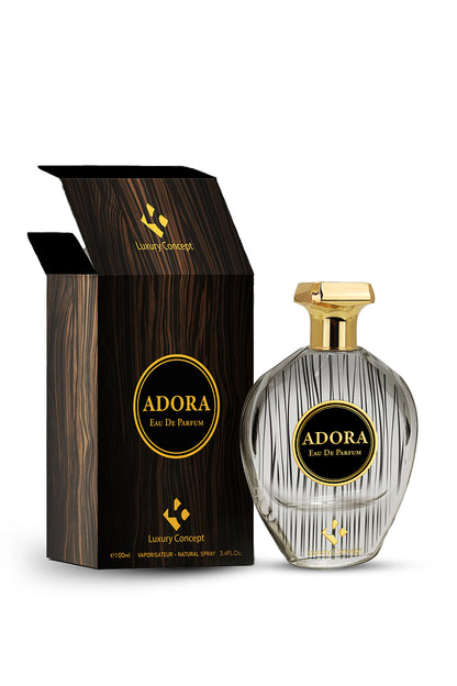 Adora Eau de Parfum 100ml by Luxury Concept presented with elegant packaging