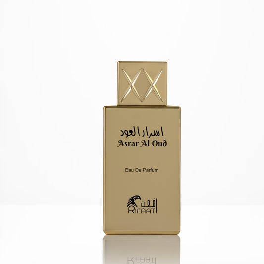 Long lasting amber oud perfume asrar al oud from luxury concept looking like shaghaf