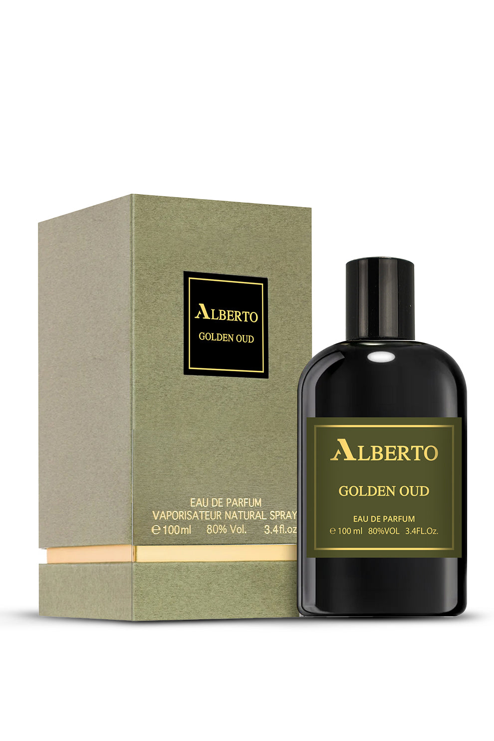 Golden Oud Eau de Parfum 100ml by Alberto with premium outer packaging