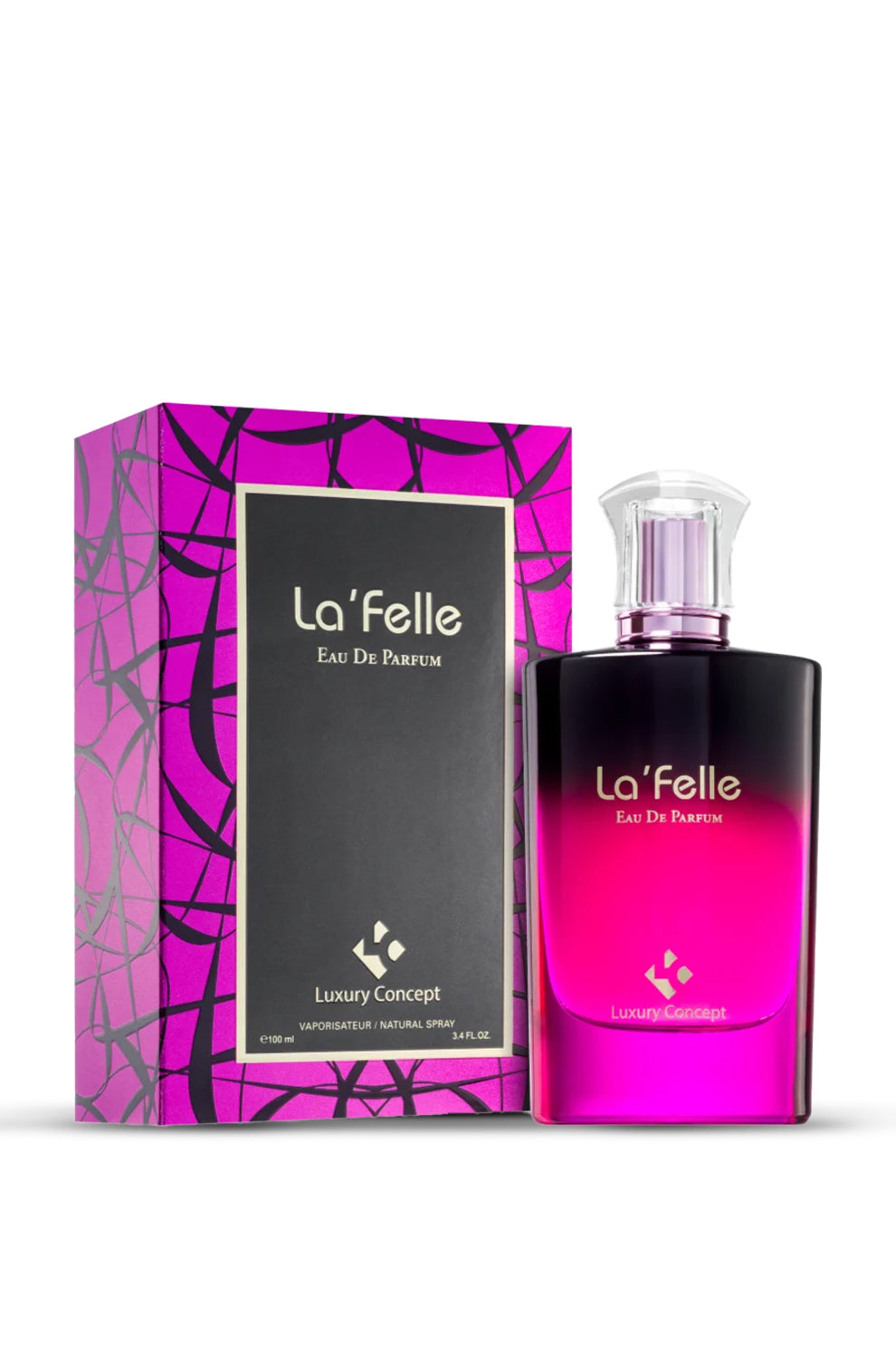 La Felle Eau de Parfum 100ml perfume bottle with box by Luxury Concept