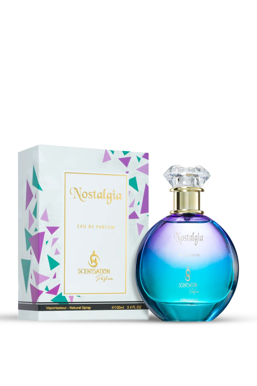 Scentsation Nostalgia Eau de Parfum for women 100ml displayed with original packaging box