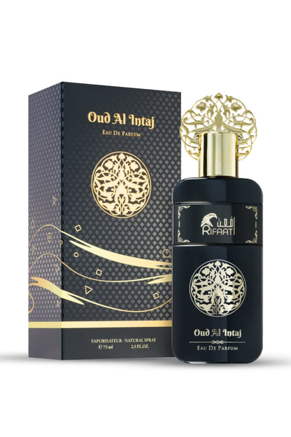 Rifaat Oud Al Intaj Eau de Parfum 100ml perfume bottle with box by Luxury Concept