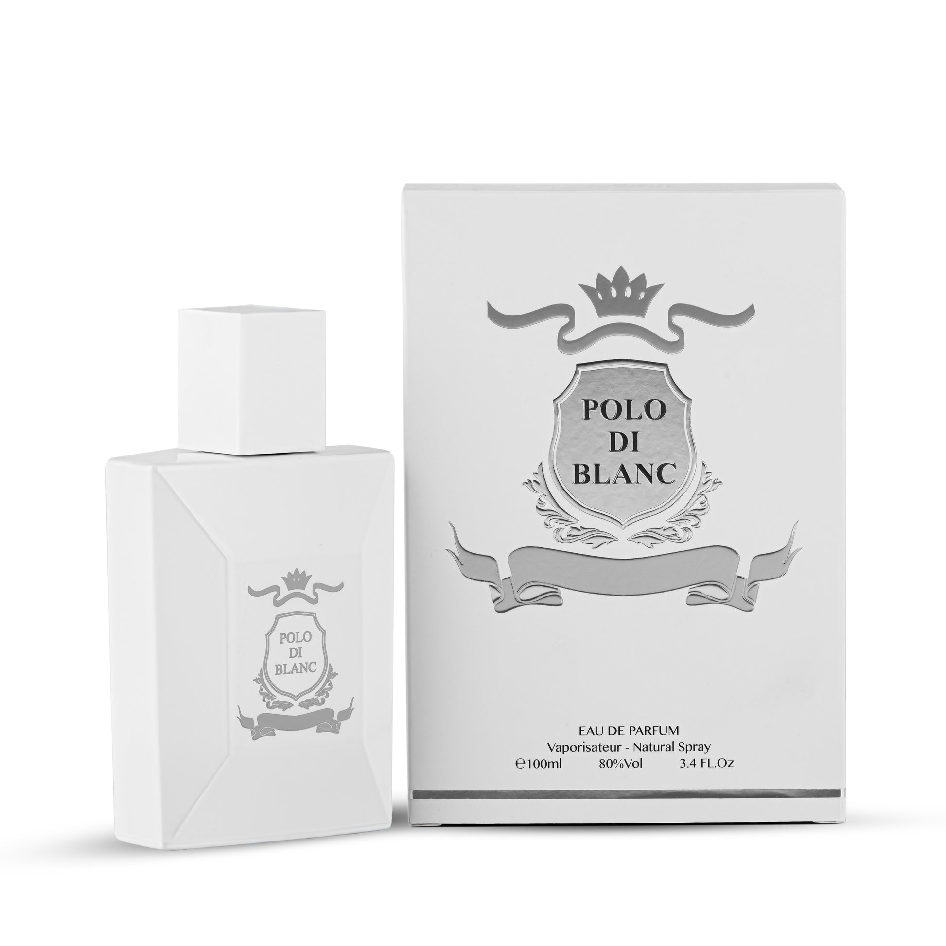 Luxury Polo DI Blanc box with understated branding and premium finish, ideal for stylish Ramadan gifting in the UAE.