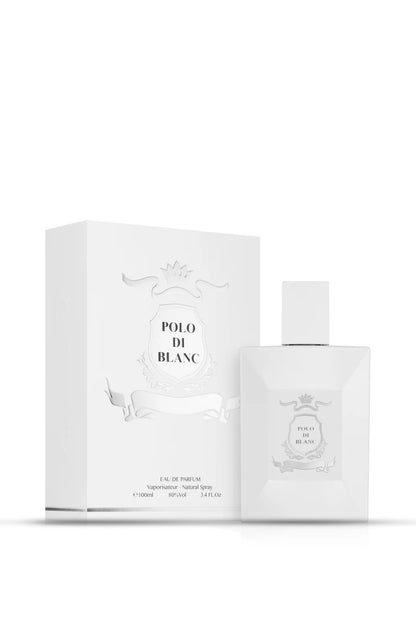 Polo Di Blanc Eau de Parfum 100ml by Luxury Concept displayed with its elegant packaging box