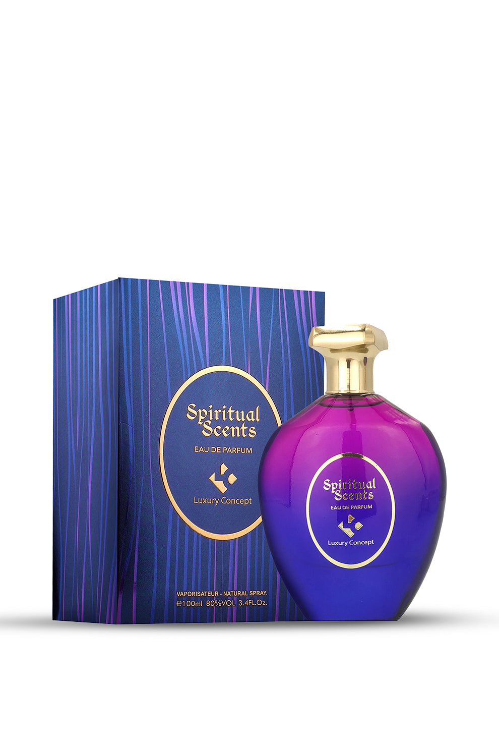 Scentsation Spiritual Scents Eau de Parfum 100ml perfume for women displayed with original packaging box